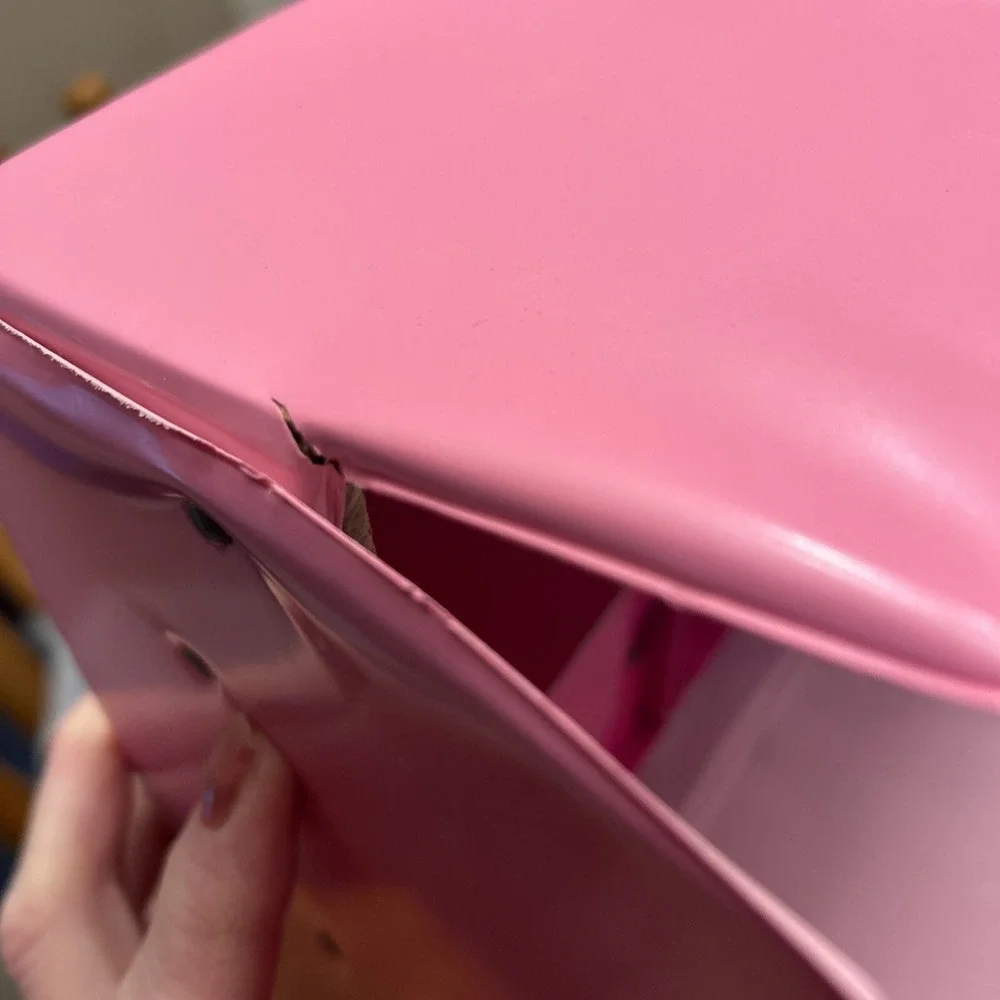 Barbie Large Pink Fashion Doll Carrying Case‎ or Trunk Nice Shape Vintage Soft